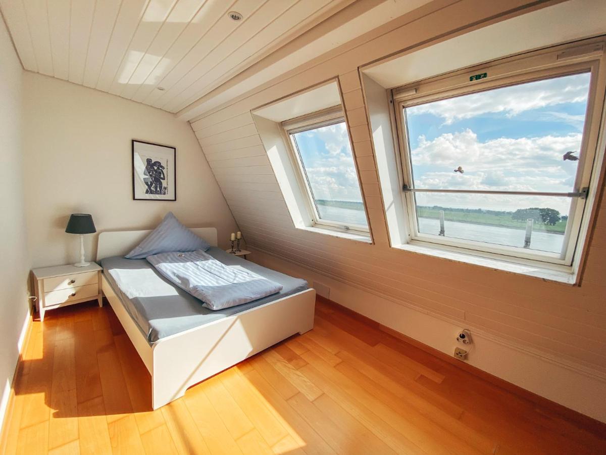 Rheinloft 3 - Grosse Giebelwohnung Mit Dachterrassen An Der Rheinpromenade Emmerich Dış mekan fotoğraf