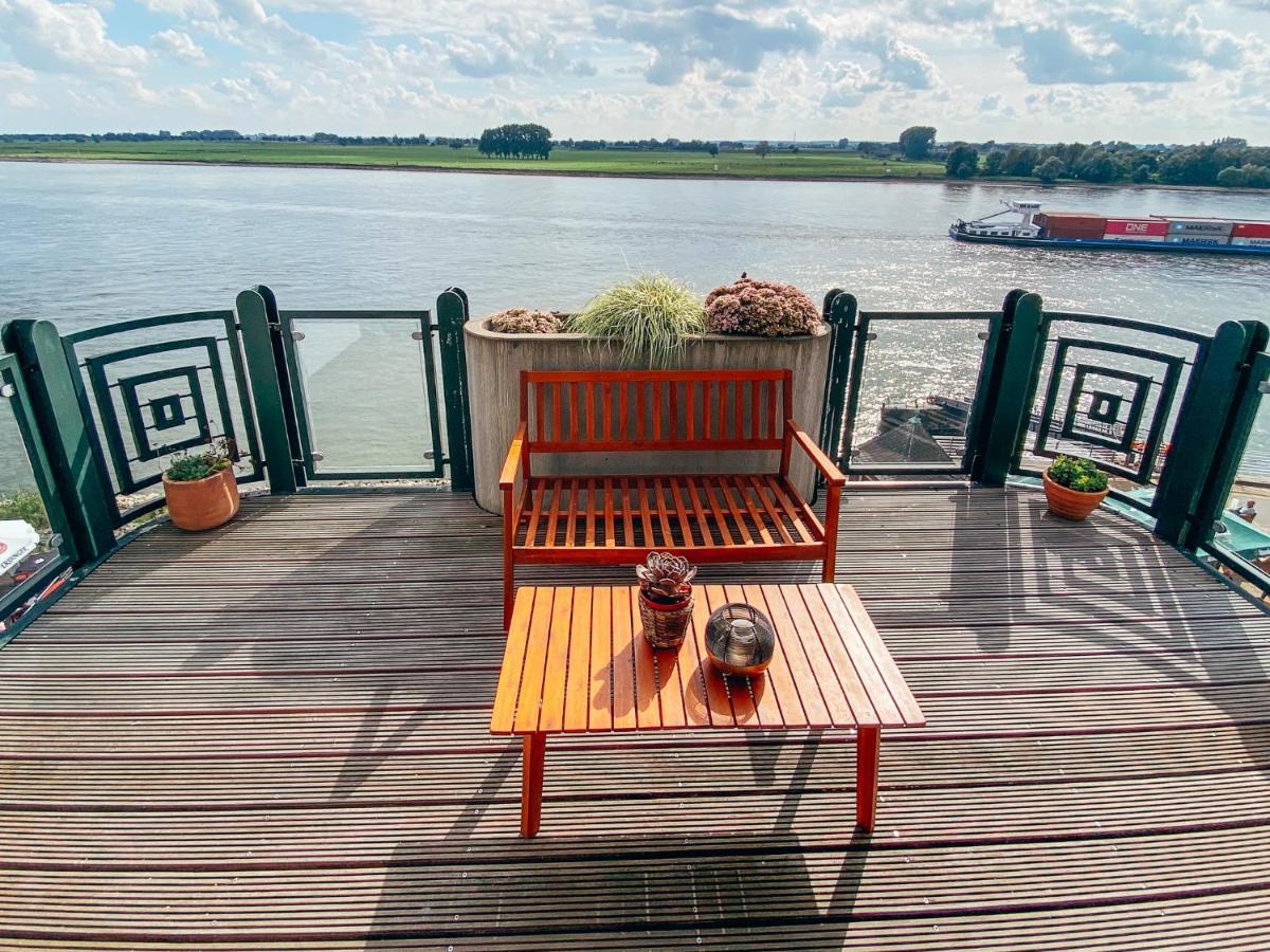 Rheinloft 3 - Grosse Giebelwohnung Mit Dachterrassen An Der Rheinpromenade Emmerich Dış mekan fotoğraf
