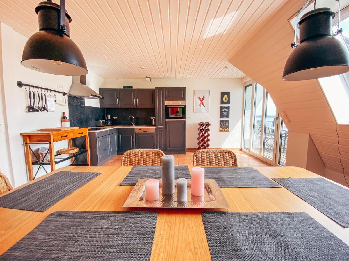 Rheinloft 3 - Grosse Giebelwohnung Mit Dachterrassen An Der Rheinpromenade Emmerich Dış mekan fotoğraf